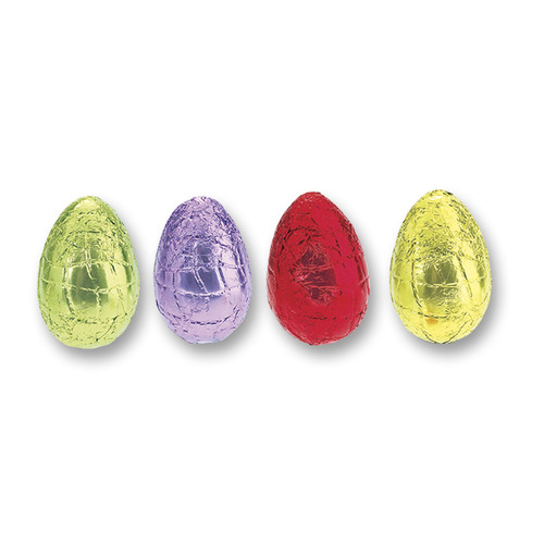 15 Œufs de Pâques au Chocolat au Lait Rohan – Chocolat Fin en Coque Dorée – Idéal pour Chasse aux Œufs, Fêtes et Cadeaux Gourmands