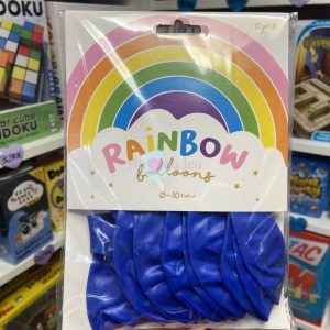10 Ballons 30cm Bleu Navy