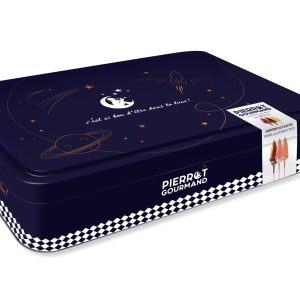 Boîte métal collector 20 sucettes 262gr Pierrot Gourmand