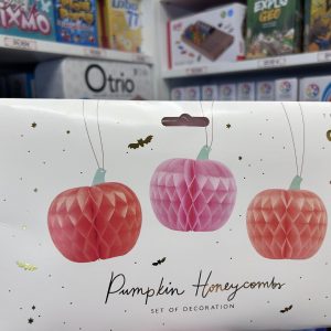 3 Citrouilles Papier Halloween