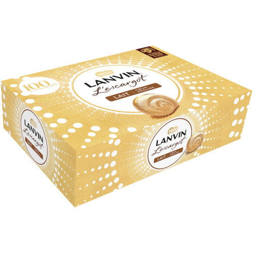 Coffret d’escargot chocolat au lait 362g Lanvin
