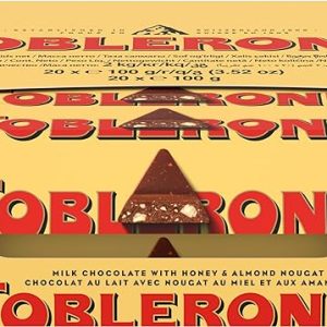 Boite de 20 barres de 100gr Toblerone