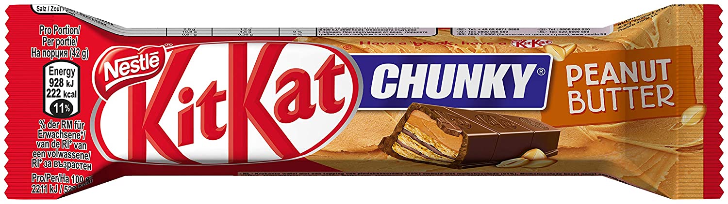 Boite de 24 Kit Kat Chunky peanut butter – Image 2