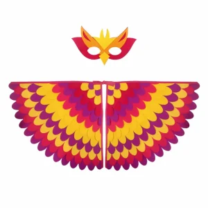 Ailes de phœnix et masque