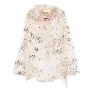 La cape brodée à sequins – Multicolore