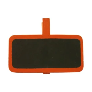 Lot de 6 Ardoises sur Pinces – Orange