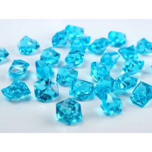 50 Cristaux Dispersés Turquoise