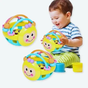 Hochet en caoutchouc souple pour bébé