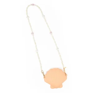 Le sac à main coquillage avec anse bijoux – Corail