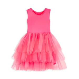La Robe Tutu 2/4ans – Rose fluo