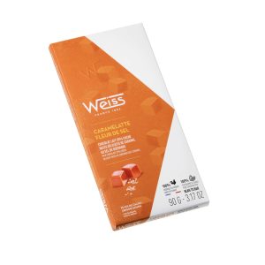 Tablette de chocolat Caramelatte Fleur de Sel 35% – 90g Weiss