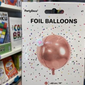 Ballon Boule Rose Gold