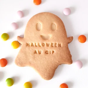 Biscuit sablé personnalisé « Fantôme d&rsquo;Halloween »