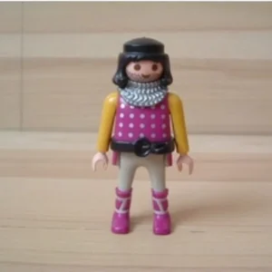 Chevalier bottes mauves Playmobil