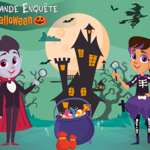 Enquête policière d&rsquo;Halloween (7/9 ans)