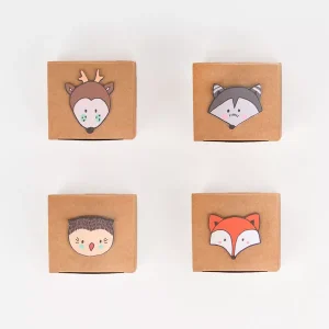 boites à cadeaux- « Animaux de la forêt », 6pcs
