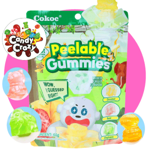 Bonbon à peler saveur fruits