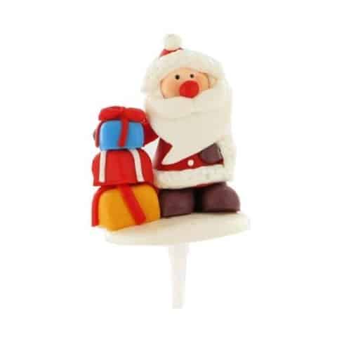 Père noël avec des cadeaux