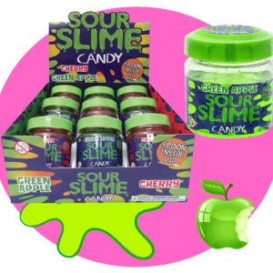 Sour slime pomme verte