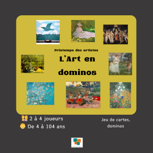 L&rsquo;Art en dominos: printemps des artistes
