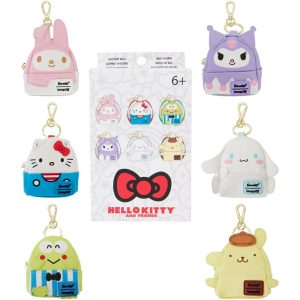 Boîte Mystère Porte-Clés Mini Sac à dos Hello Kitty Loungefly