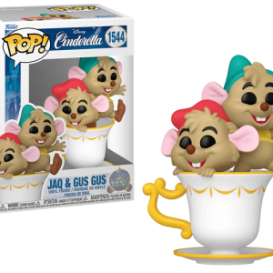 CENDRILLON 75EME ANNIVERSAIRE – POP Disney N° 1544 – Jaq et Gus