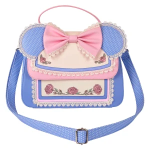 DISNEY – Minnie Floral and Lace Ears – Sac bandoulière Loungefly