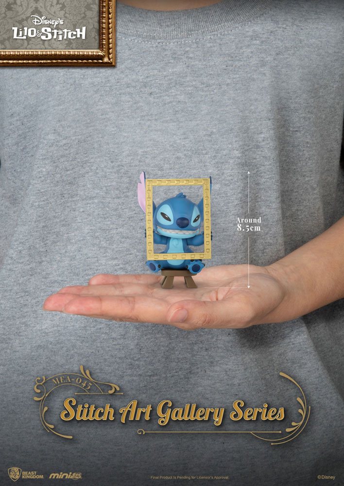 DISNEY – Stitch Art Gallery -Fig. Mini Egg Attack 8cm assortiment x6 – Image 7