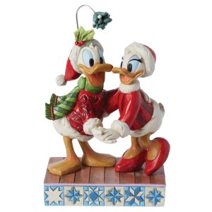 Figurine Donald et Daisy Gui de Noël – Disney Traditions