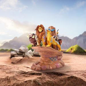Figurine Le Roi Lion Carved In Stone – Disney Traditions