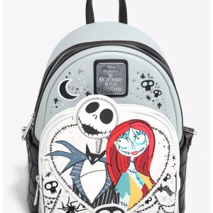 Loungefly Disney – Jack & Sally Heart – Sac à dos